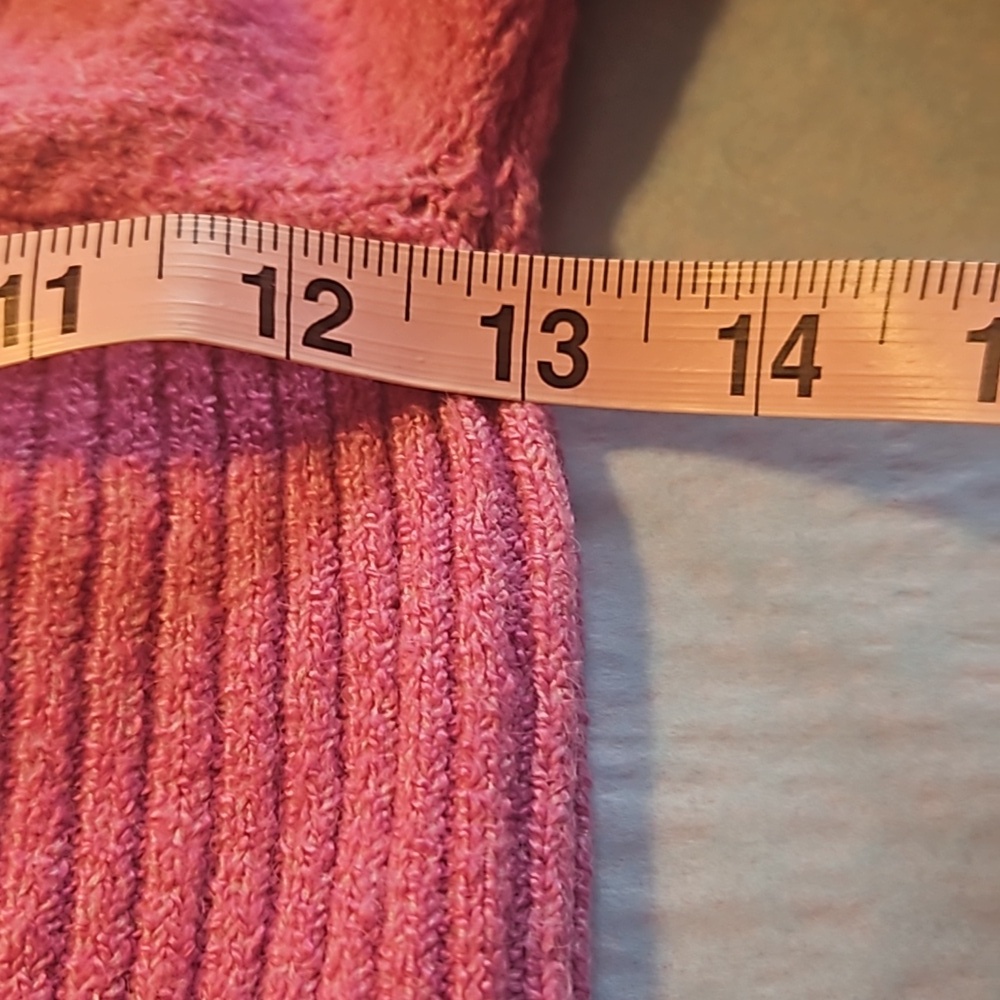 Pink Rose Women's Ribbed Knit Sweater - Pink - Picture 8 of 9